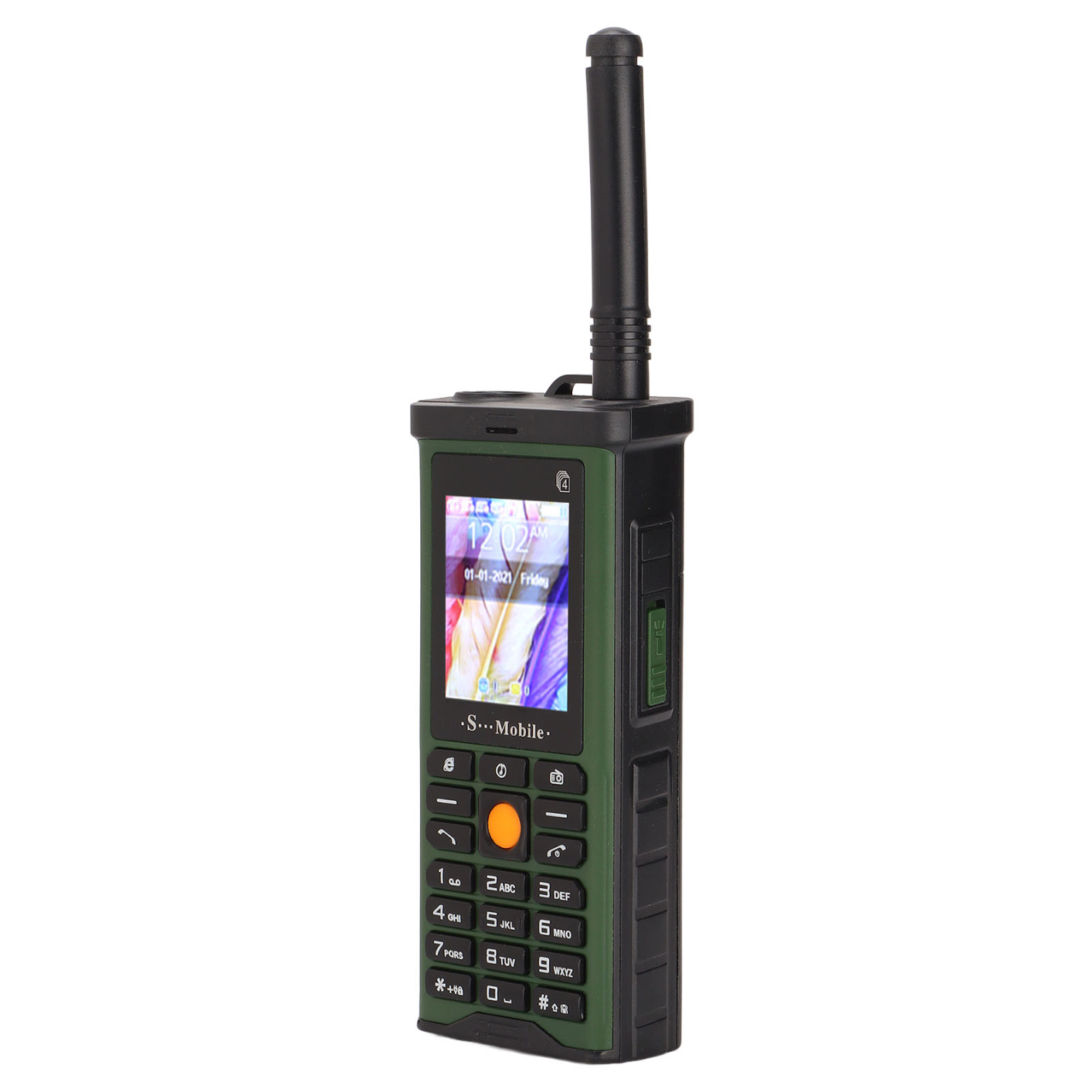 S‑G8800 Mobile Smartphone Unlocked Cell Phone 2G Retro Phone 4 SIM Card Large Button 2400mAh Capacity for Senior