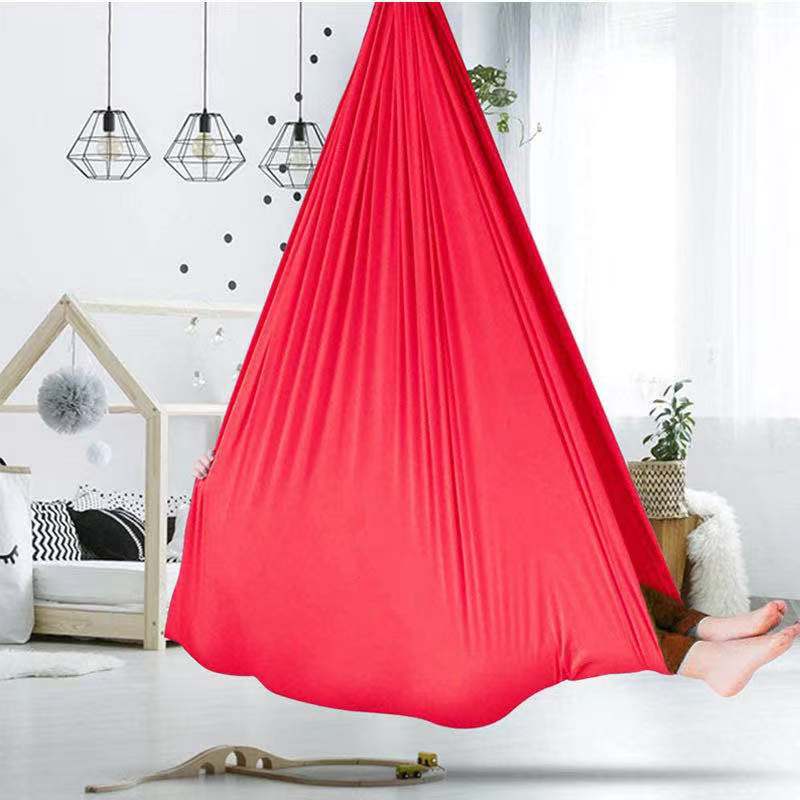 Elastic 5 Meters 2017 Aerial Yoga Hammock Flying Swing Latest Multifunction Anti-gravity Yoga Belts for yoga training Yoga belt