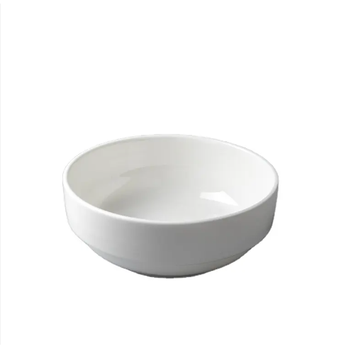 Small White Ceramic Round Bowl Factory Price Small Size Porcelain Bowl Dinnerware Bulk Ceramic Bowls T-30