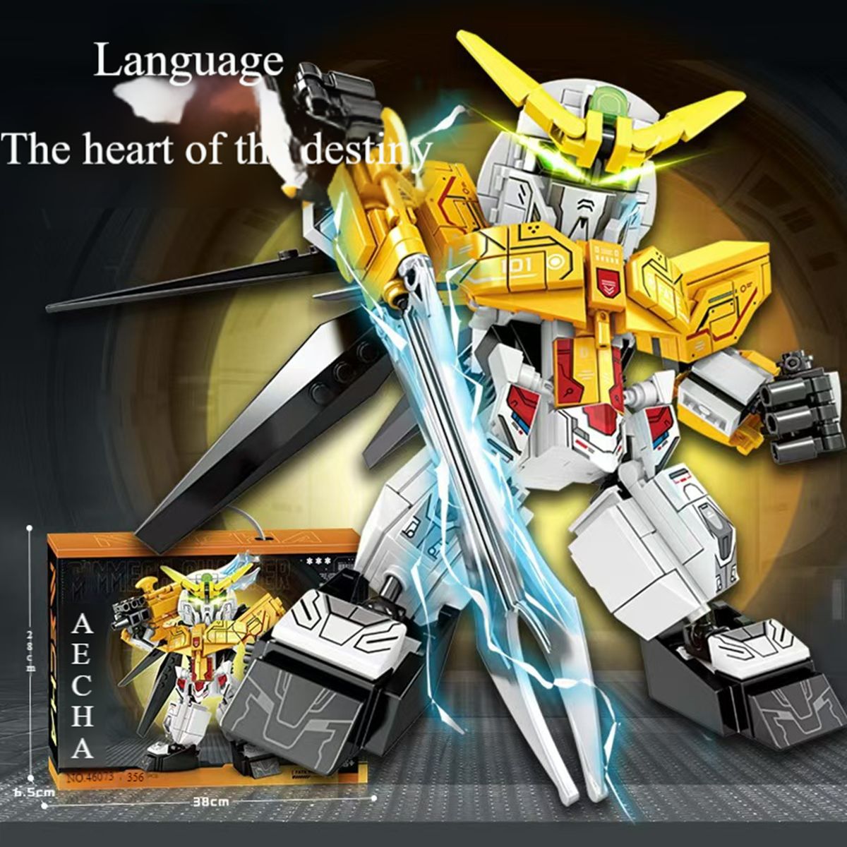 Lego building blocks Gundam Transformer Robot King Kong Mecha Assembling Toys Boys High Difficulty Gifts