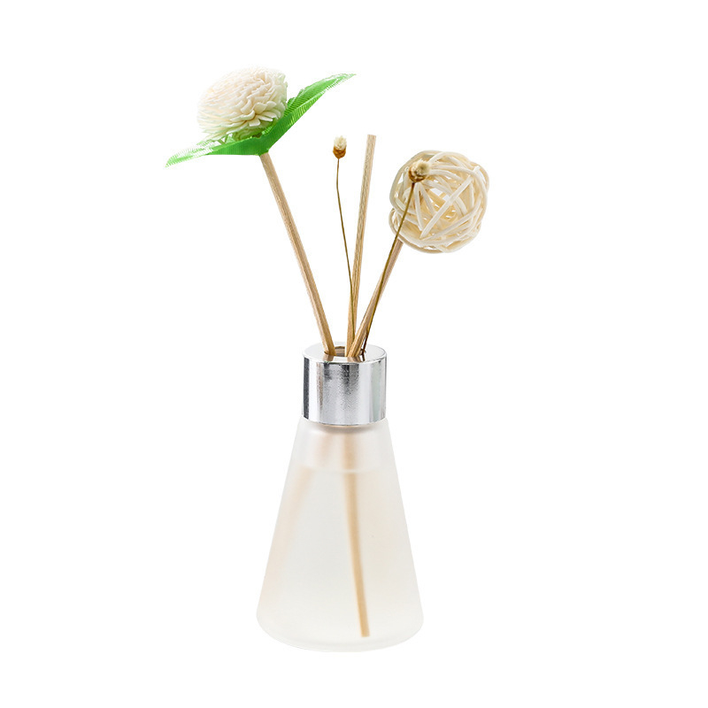 A490 30ml Fresh Air Office Aromatherapy Stick Fragrance Rattan Ball Reed Diffuser Set Sun Flower Gift Home Bathroom Decoration Set
