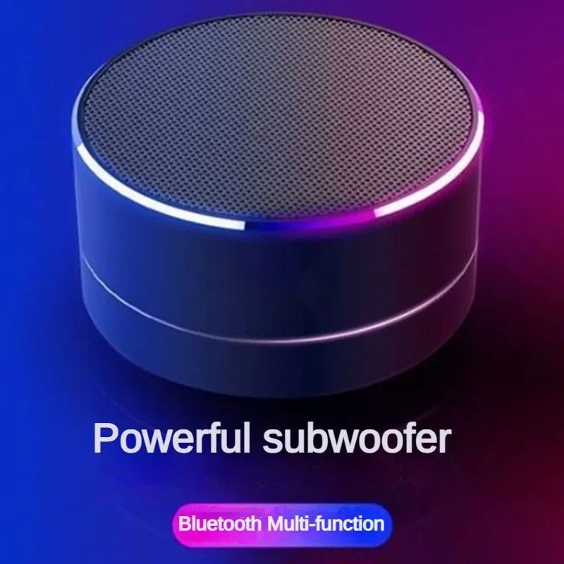 Metal Bluetooth speaker mini small steel cannon USB portable notebook audio outdoor wireless gift audio