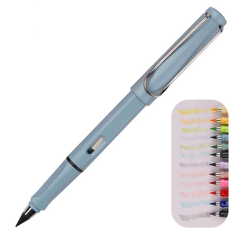 Colored pencil, no ink, no sharpening, eternal upright posture, pencil for drawing and writing, erasable and not easily broken CRRSHOOP free shipping colored pen 