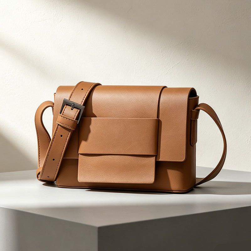 Women's crossbody bag, high-end commuter bag, women's fashionable simple small square bag, French-style versatile woven shoulder bag