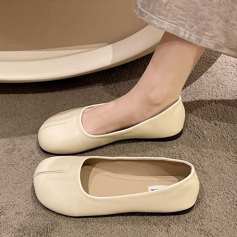 Women's Soft Leather Slip-On Flats - Breathable Comfort, Chic Design for Casual & Daily Wear
