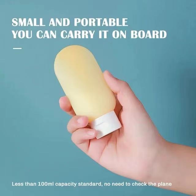 11PCS Travel Refillable Bottle Set 50ml 80ml 10g Nordic Style Empty Container Portable Cosmetic Lotion Toner Spray Shampoo Cream