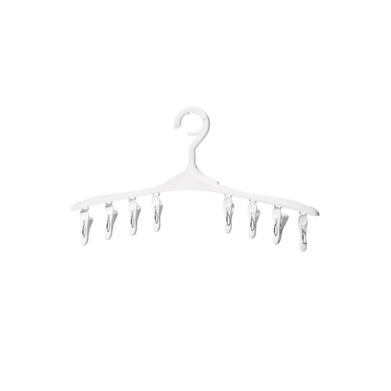 4061 Clothes Drying Hanger Windproof Clothing Rack Clips Sock Laundry Airer Hanger Underwear Socks Pants Rack
