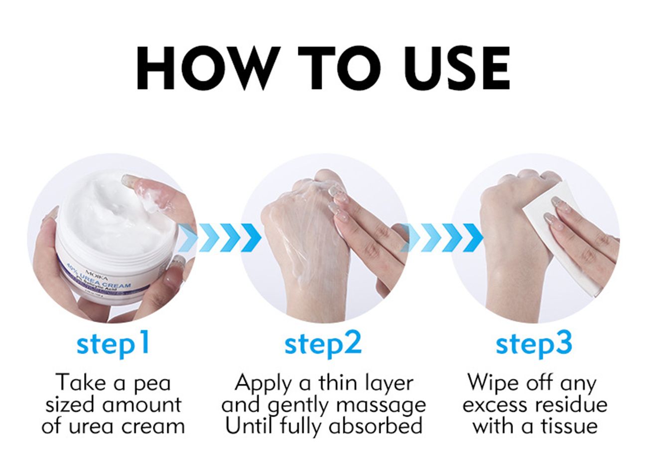 MOIKA 40% urea face cream anti-cracking moisturizing hand and foot cream