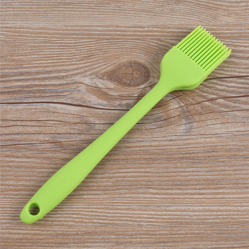 1PC Silicone Basting Pastry Brush Oil Brushes For Cake Butter Kitchen Barbecue Brush Random Color