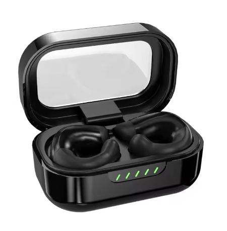 Wireless Open Bone Conduction Non-Noise Cancelling TWS Earphones & Headphones Sports OWS Earbuds V5.4 BT Bluetooth Wireless 