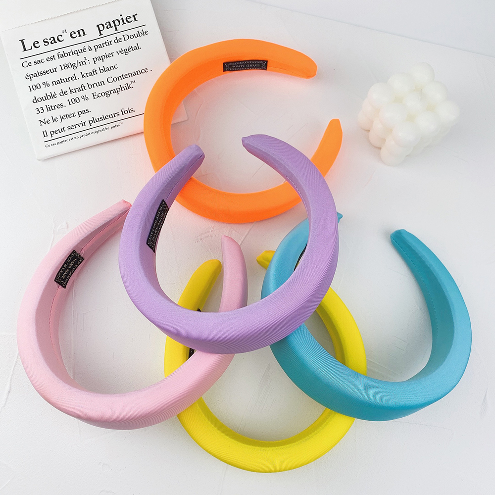XD850 Headband Ladies Hairband Cute Beauty Fashion Hairband Girls Retro Thick Hairband
