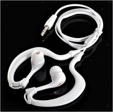 Wired Headphone Ear Hook Waterproof Stereo Headset