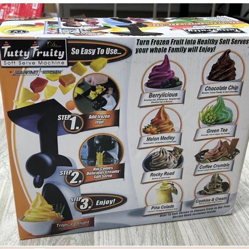 Ice cream machine household fully automatic fruit children's ice cream machine ice cream machine ice cream maker