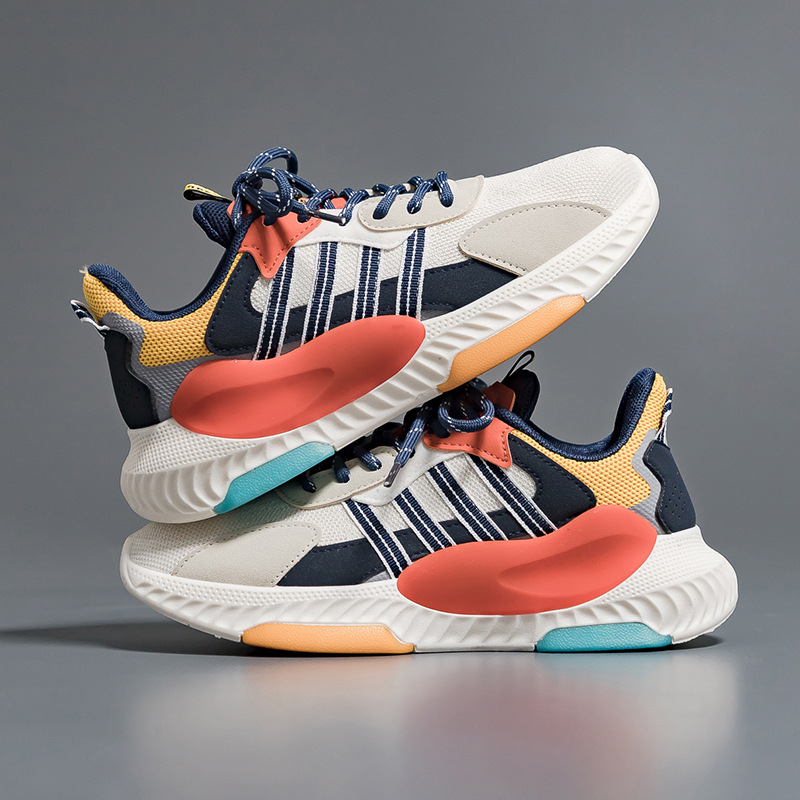 F8806 Women's Spring/Summer New Versatile Breathable Non-Slip Running Shoes Comfortable Casual Sneakers