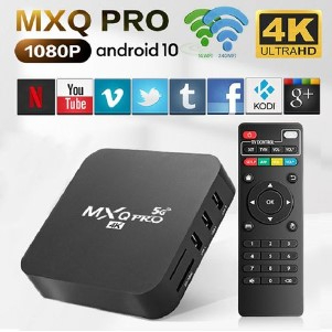 Smart TV Box Android 10.0 MXQ PRO 5G Media Player