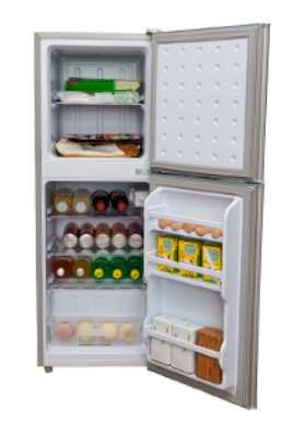 Small Double-Door Refrigerator for Home Use - 95 Litre