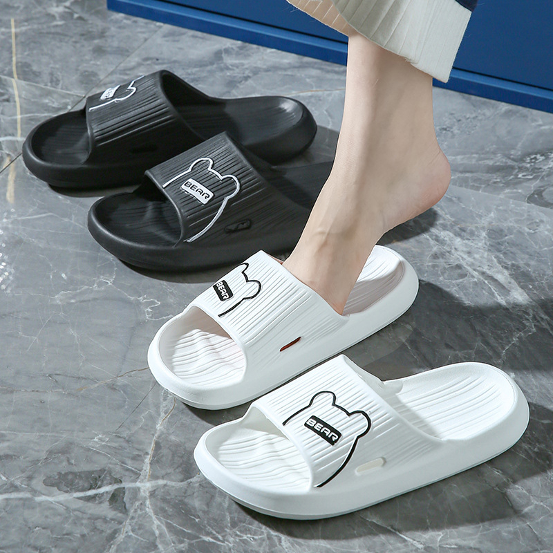318 Women Slippers Indoor Home Bathroom Bath Anti-Slip Couples Tread Sandals Men'S Slides