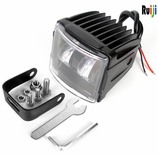 Ruiji led work light 12V 24V automobile 4x4 off-road motorcycle floodlight driving light square fog light