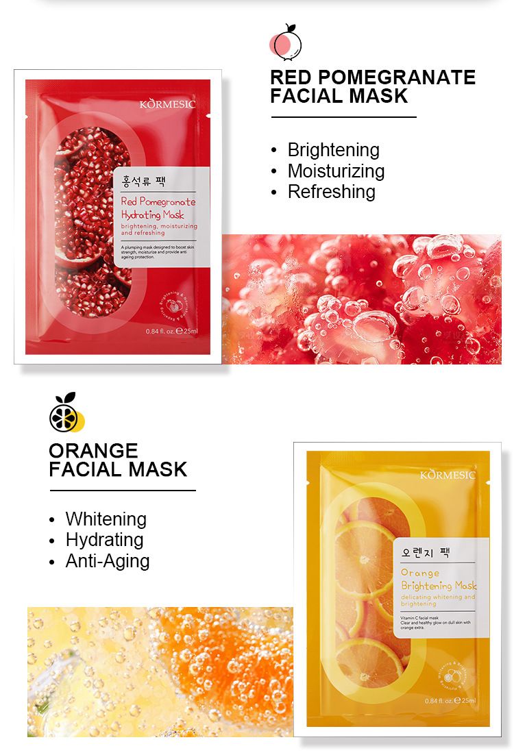 Facial mask Plant fruit pack series CRRSHOP beauty care 