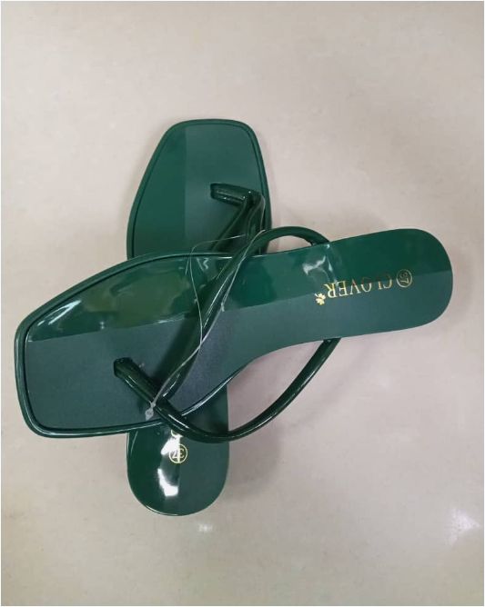 CLOVER Party Open-toed Slippers For Lady High Heel Flip Flop Sandals
