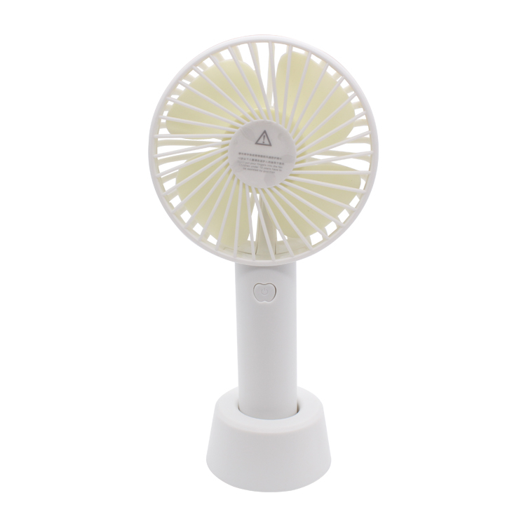 N9 handheld fan is carried with you, one button three-speed adjustable high air volume key switch, 2200mAh battery, USB charging station, 1 fan per box.
