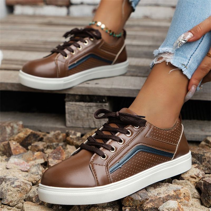 2024 new women's board shoes women's fashion shoes spring shoes casual shoes breathable large size women's shoes 34009