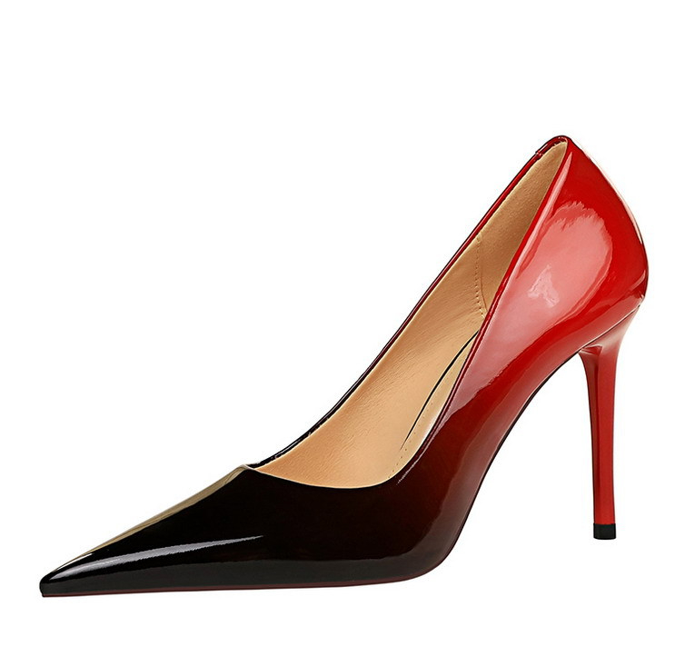 6223-3 women's gradient heels Wine glass heel single classic women's high heels