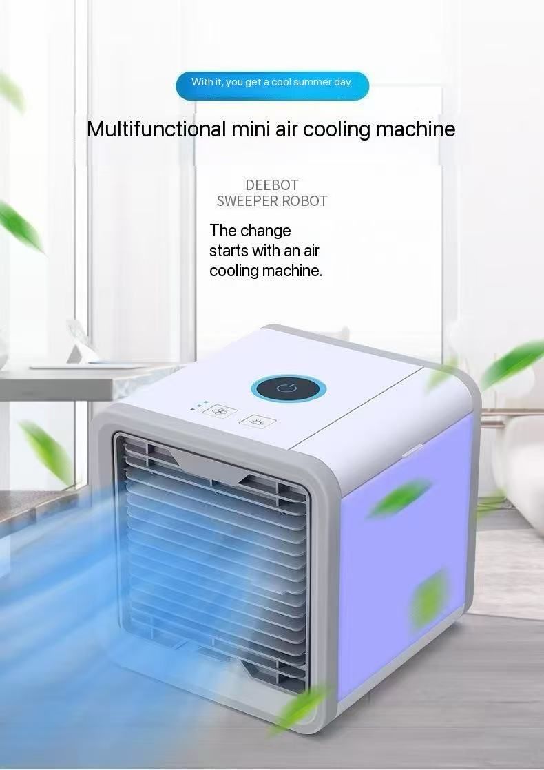 Household mini air cooling machine desktop small air conditioning fan dormitory USB mini air cooling fan office air conditioning fan D278