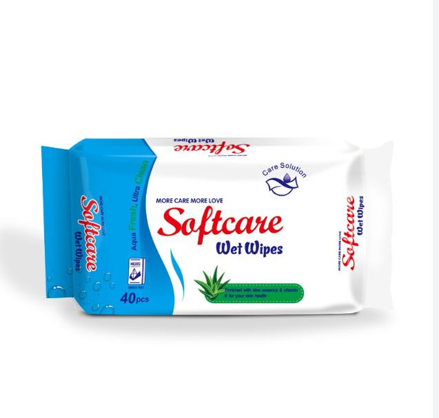 Softcare Wet Wipes 40PCS