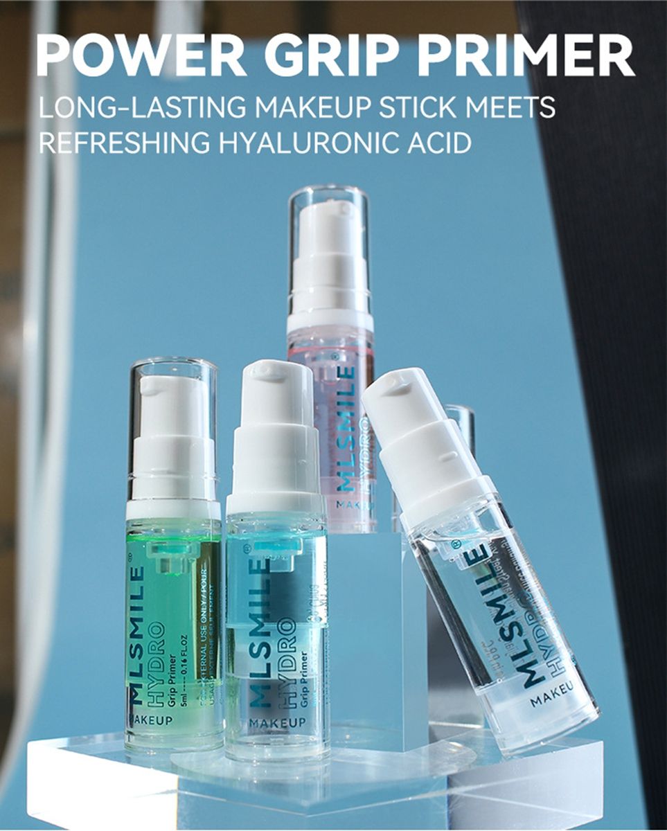 MLSMILE cross-border special moisturizing makeup front cream light, transparent, moisturizing and priming gel skin color brightening makeup front geltransparent