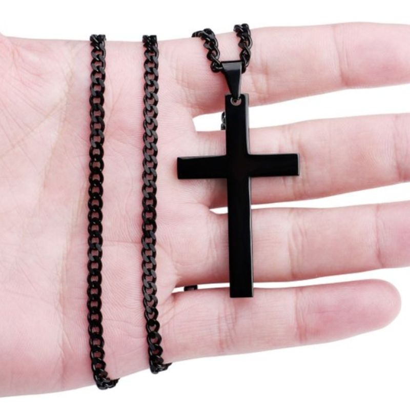 Necklace free shipping New minimalist cross necklace pendant accessory with chain CRRSHOP Cross pendant necklace pendant chain 