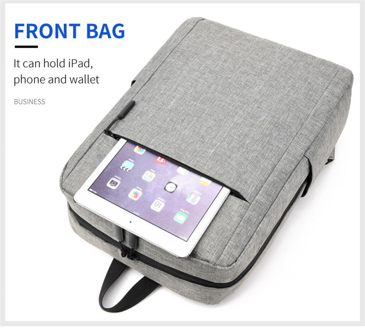 Business laptop backpack-Fashion backpack new simple backpack men's and women's leisure business computer bag Southeast Asia supply