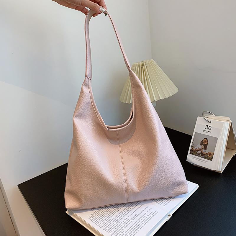 369-589 Ladies Large Capacity Leather Hobo Bags Fashion Luxury Designer Tote Women Shoulder Bag