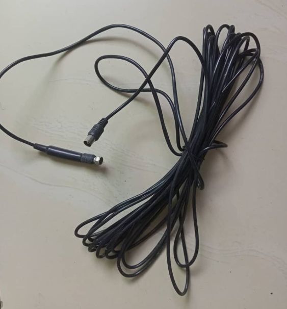 10M TV Antenna Cable Digital Coaxial Cable - Black