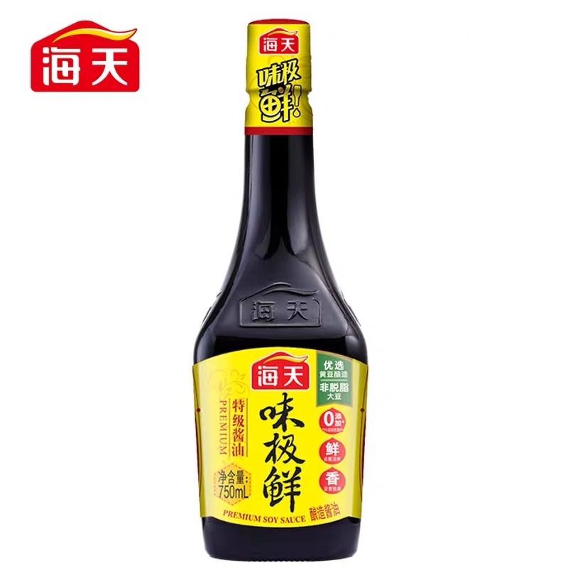 Hai Tian Wei Ji Xian Soy Sauce 380mL Rich and Delicious Seasoning Home Cooking Sauce380ml