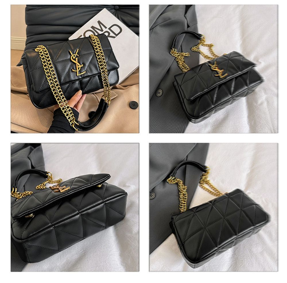 Bag Women's 2025 Spring/Summer New Style High end Ling Ge Bag Small Fragrant Texture Chain Bag Single Shoulder Diagonal Span Bag Trendy