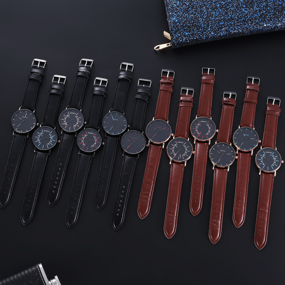 PD647-J Watch Men Lightweight Watches Leather Movement Men's Wrist Watch Minimalist Ultra Thin Classic Watch