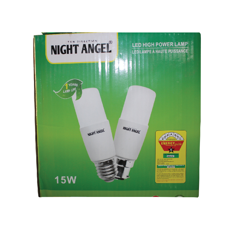 NIGHT ANGEL LED BULB TZ 9W  15W B22 - WHITE