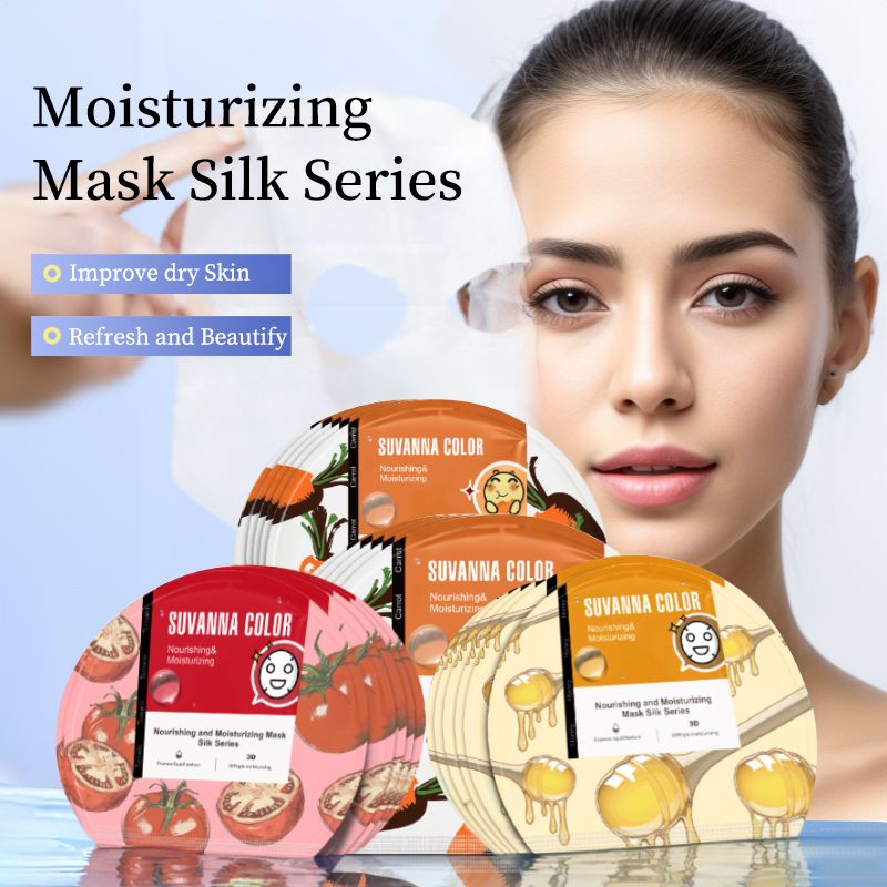Ciorrter Moisturizing Mask Silk Series Three types of masks Start with 10 pieces at a time Warranty repair to keep your skin supple