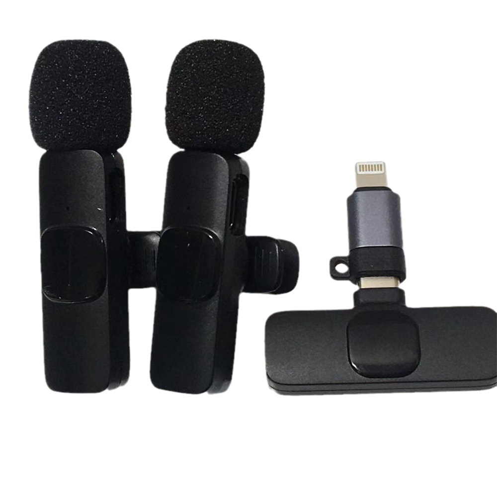 Noise Reduction Lavalier Microphone Wireless for IOS/Type-C