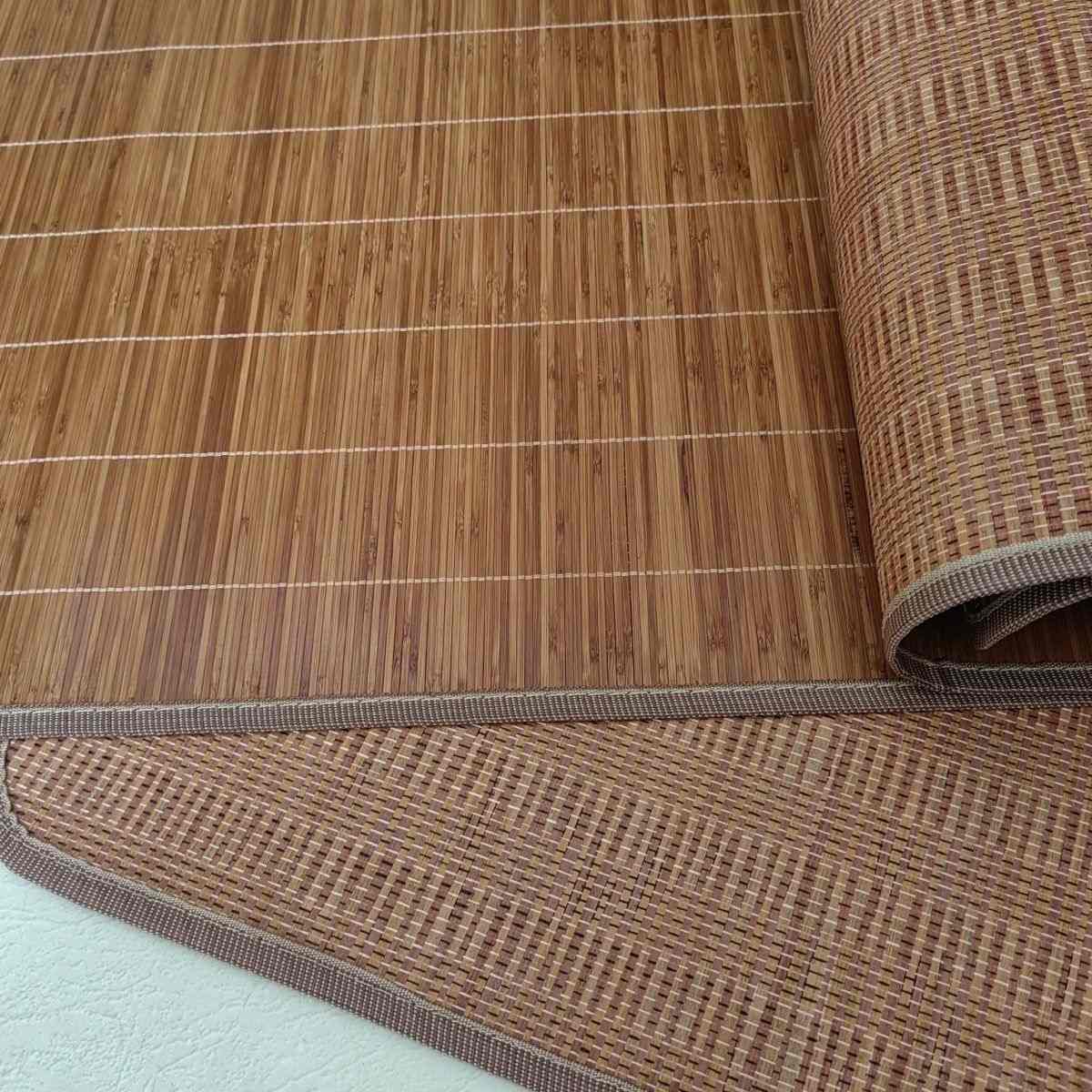 Experience Cool and Comfortable Nights with Our Traditional Bamboo Sleeping Mat - The Perfect Summer Bedding Solution!