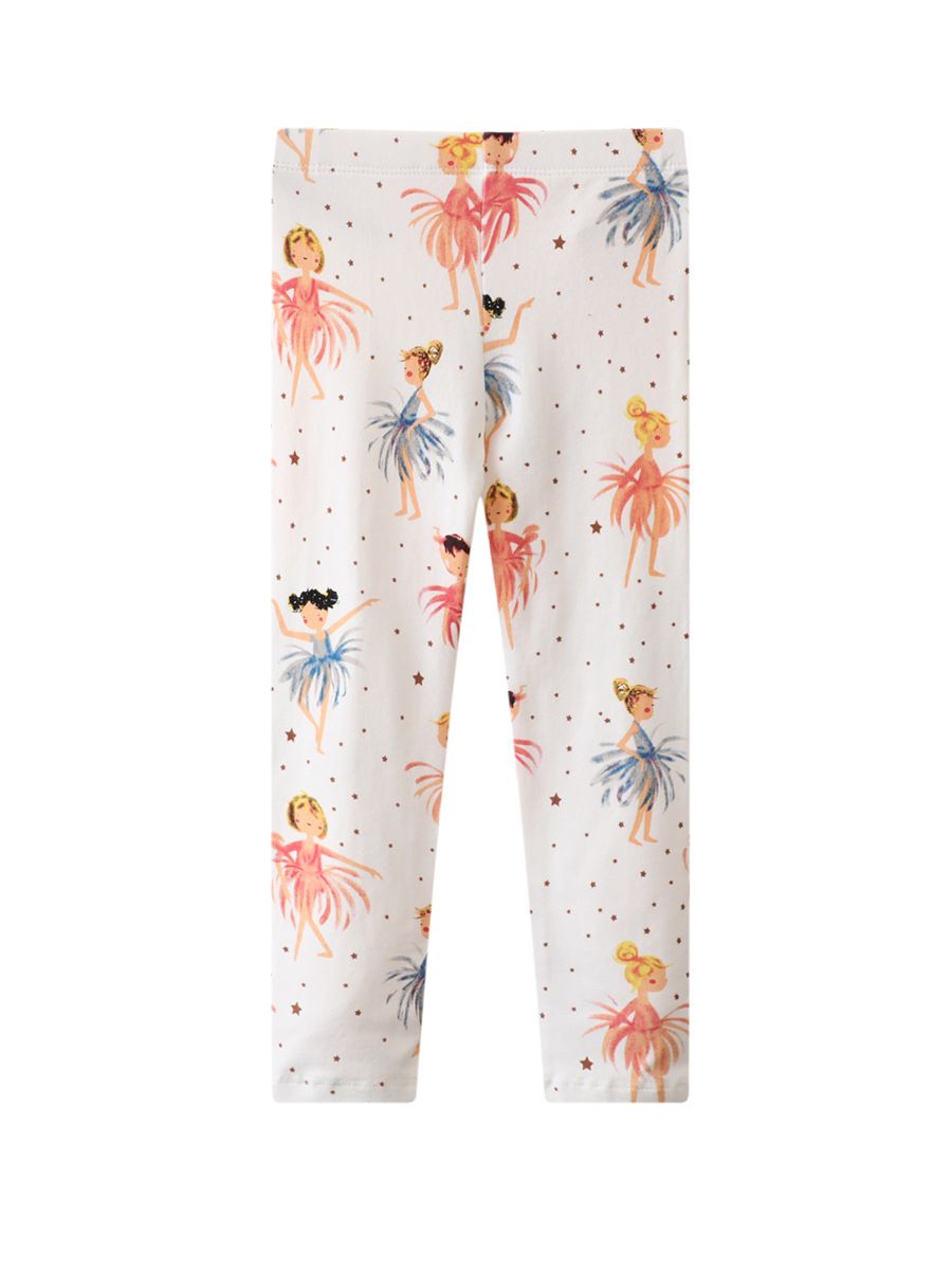 New in spring 2024 little children children's leggings girls spring dress princess pattern pants 1290