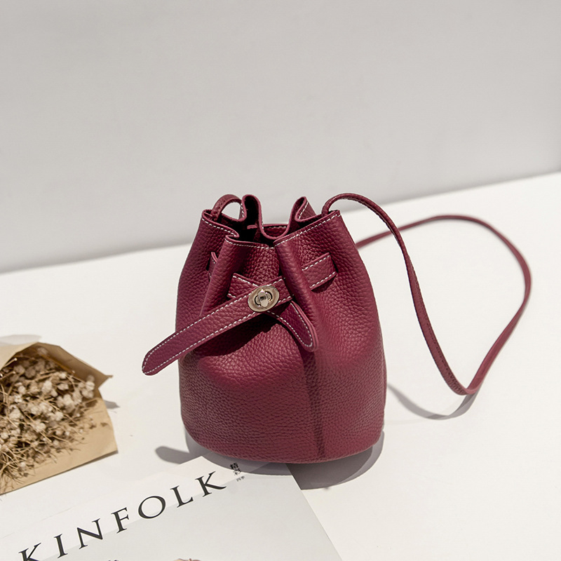 #928 women's  PU pattern mini purse girls' tote bag cross-body bucket bag
