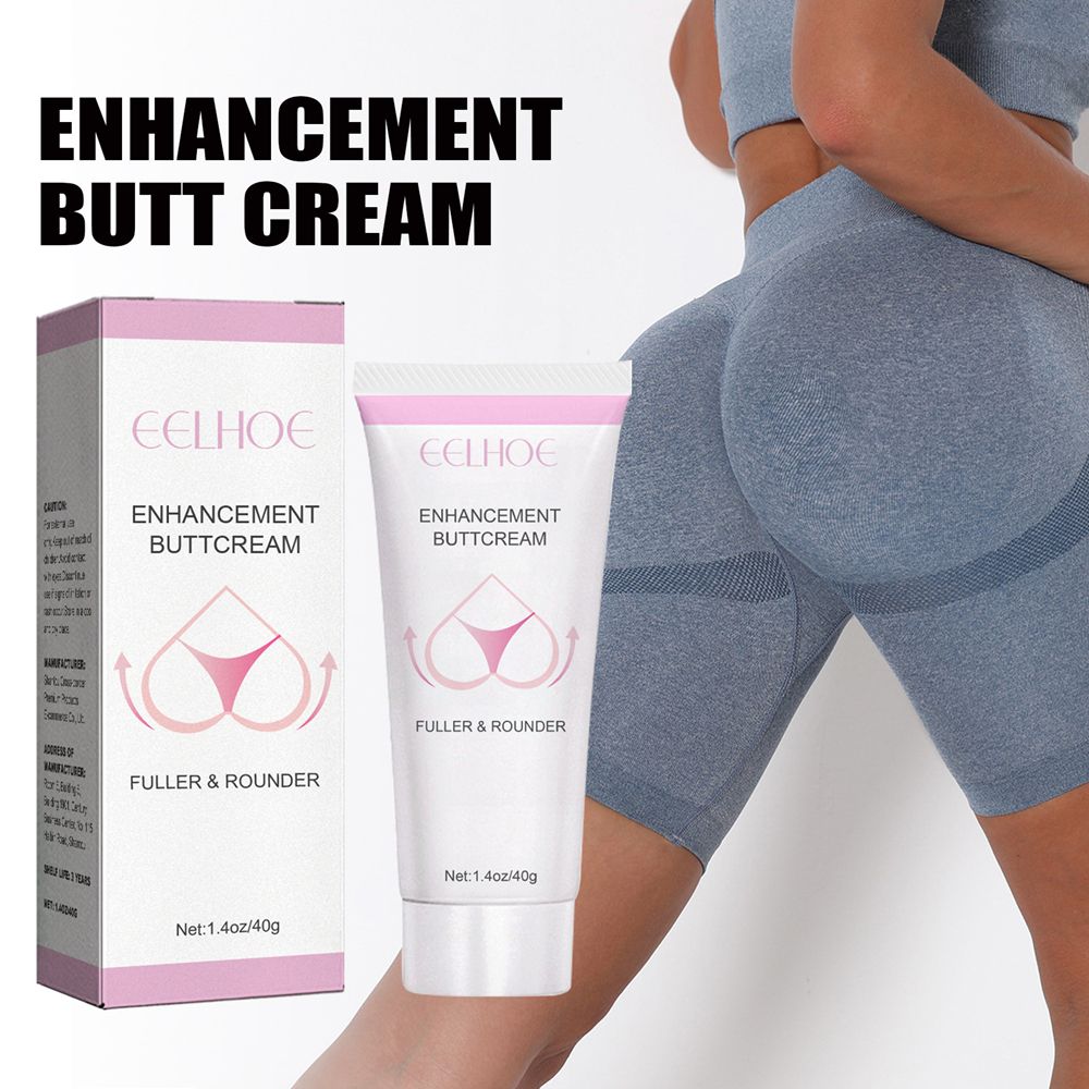 EELHOE Butt Enhancement Cream Prevent Sagging Hip Lift Up Peach Buttocks Shaping Ass Growth Tighten Firming Buttock Enlargement Care