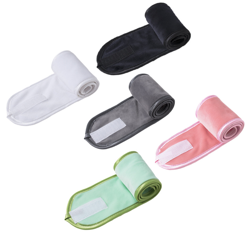 Professional Soft Microfiber Spa Headband Girls Make Up Wash Face Cosmetic Headband Sport Headband
