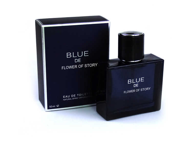 Flower Story Azure Men's Perfume - Long-Lasting Light Fragrance Ocean Note Cologne