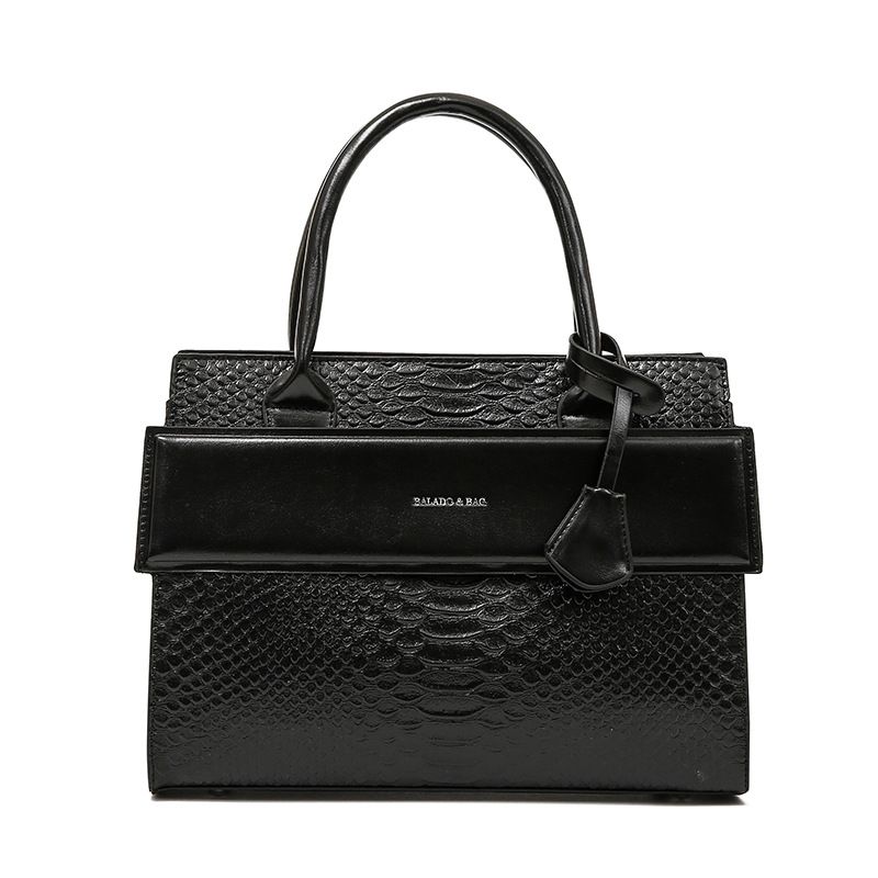 2024 The new urban simple crocodile single shoulder handbag embossed cross-body bag 071-7113