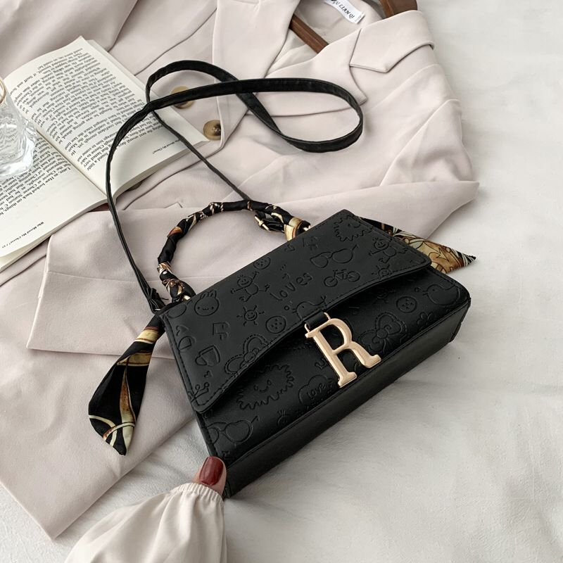 New Paris Style Small Women's Bag Trendy Fashion Portable Square Bag Single Shoulder Bag