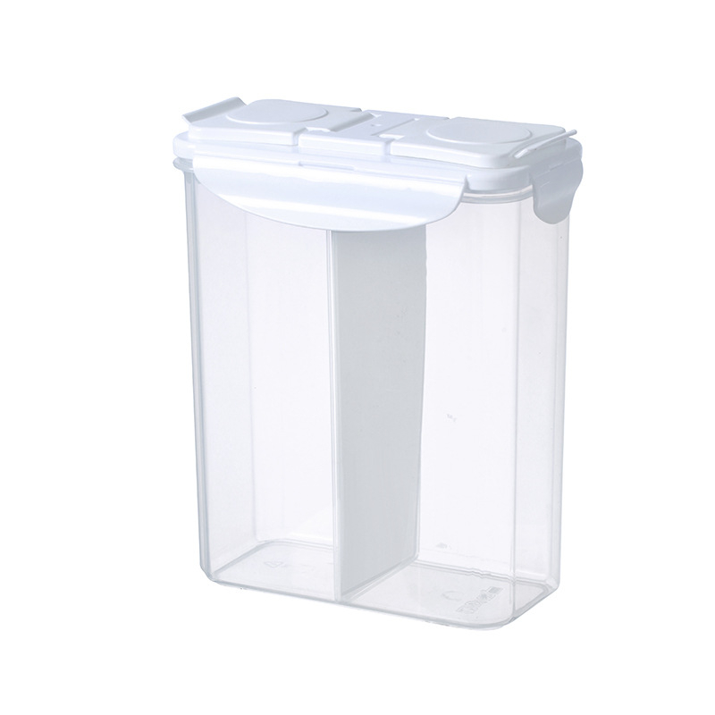 YQ-2011 Kitchen Food Container Sealed Crisper Grains Tank Storage Kitchen Sorting Rice Storage Box Container Bottles and Jars
