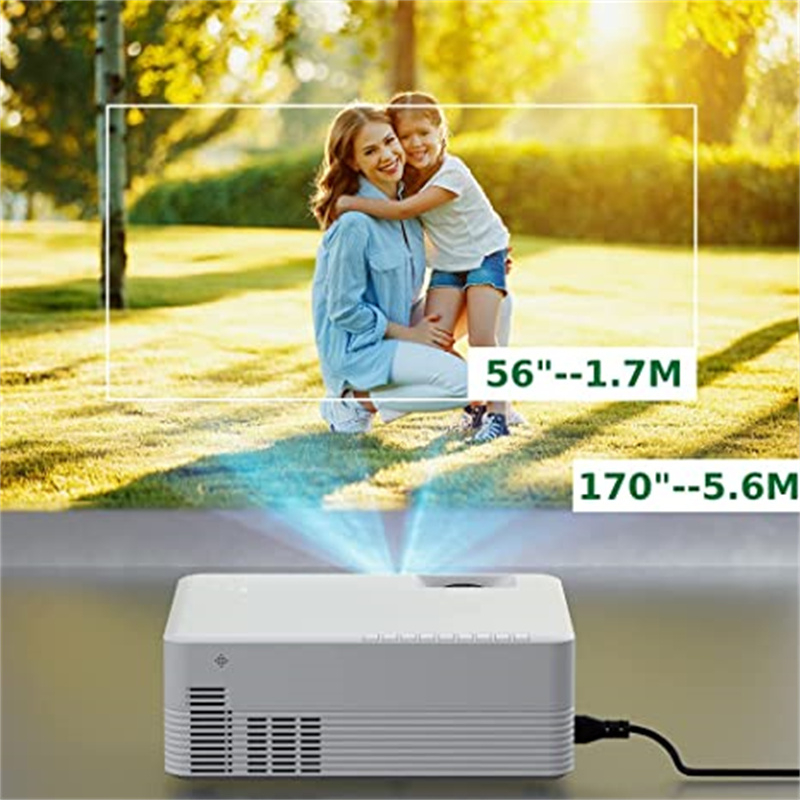 Ultron YG300 Pro LED Mini Projector 480x272 Pixels Supports 1080P HDMI-compatible USB Audio Portable Home Media Video Player